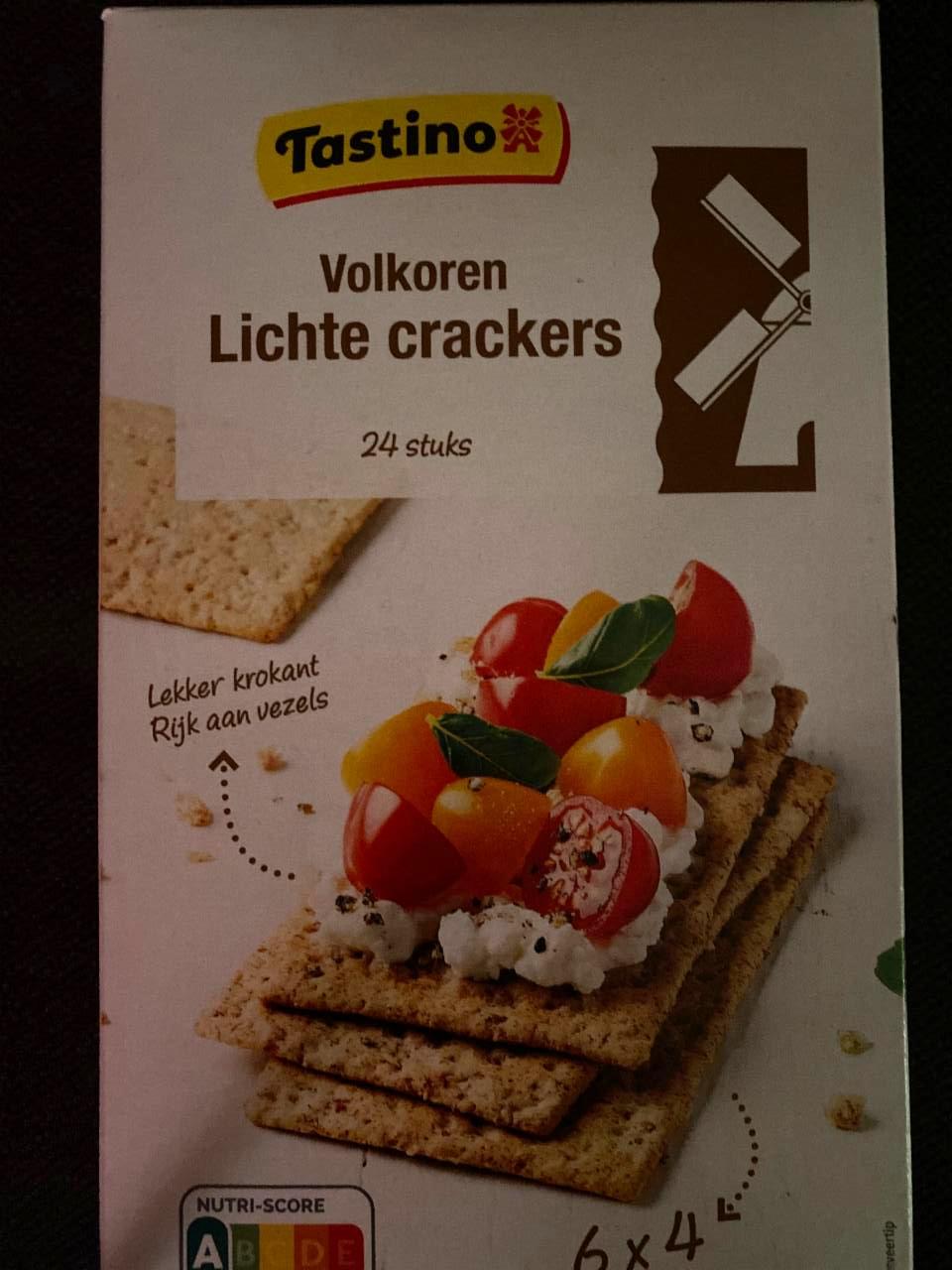 Fotografie - Volkoren Lichte crackers Tastino