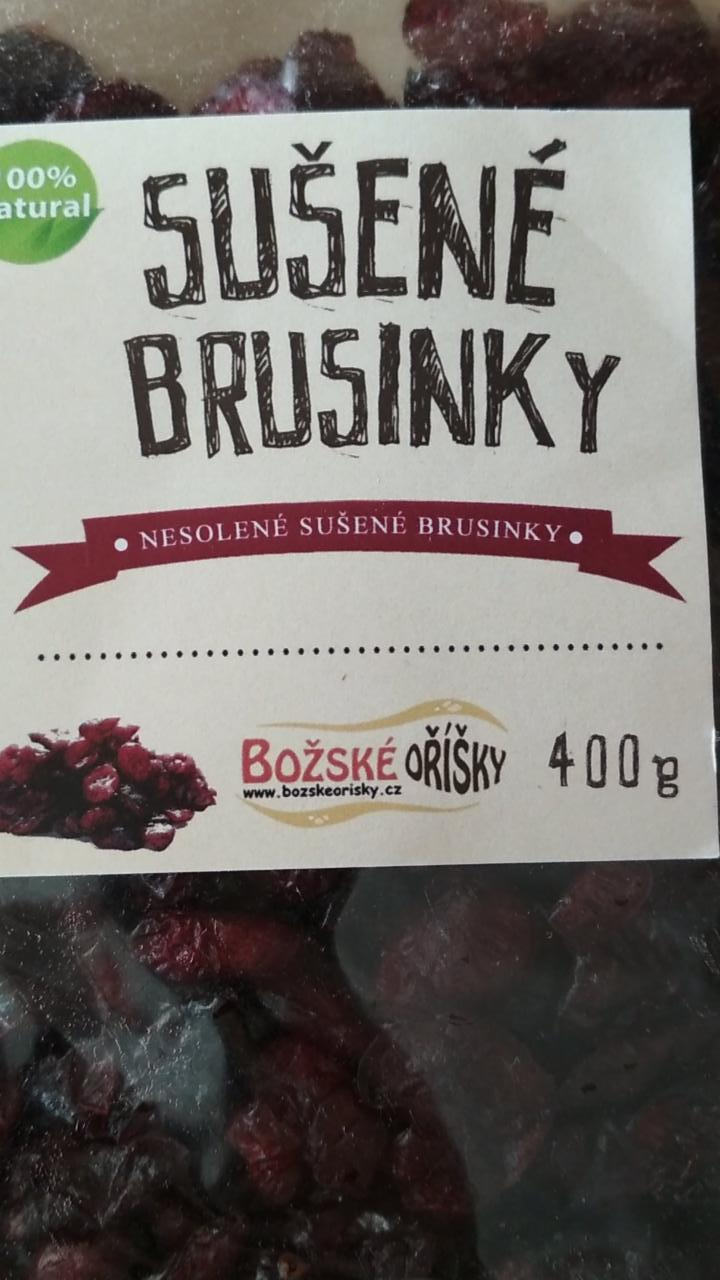 Fotografie - Sušené brusinky 100% natural