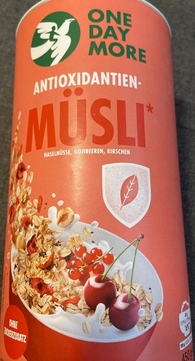 Fotografie - Antioxidantien Müsli OneDayMore