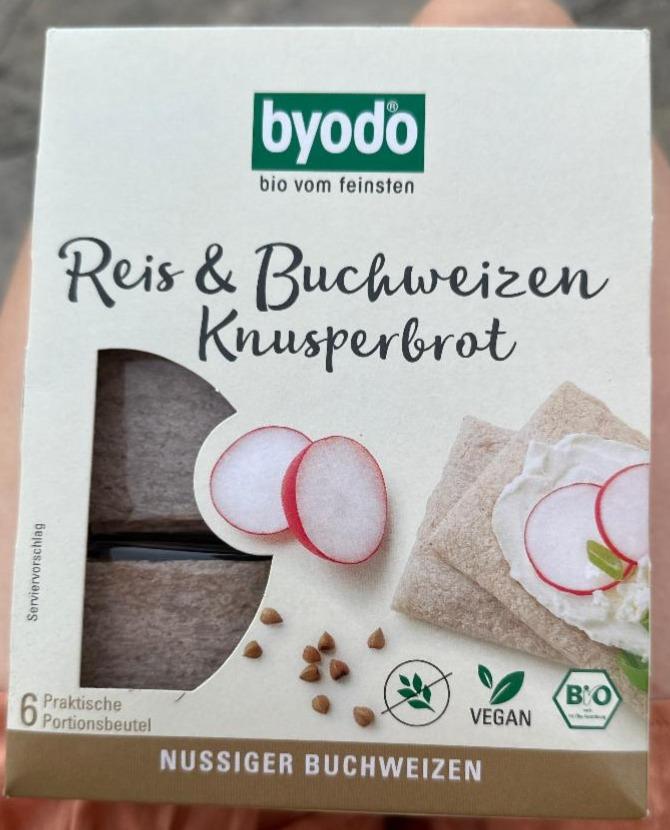 Fotografie - Bio Reis & Buchweizen Knusperbrot Byodo