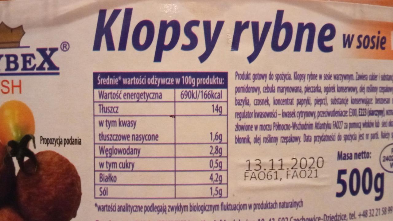 Fotografie - Rybí klopsy v rajčatové omáčce