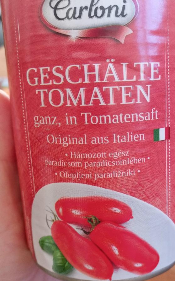 Fotografie - Geschälte Tomaten Carloni