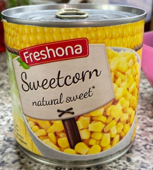 Fotografie - Sweetcorn natural sweet Freshona