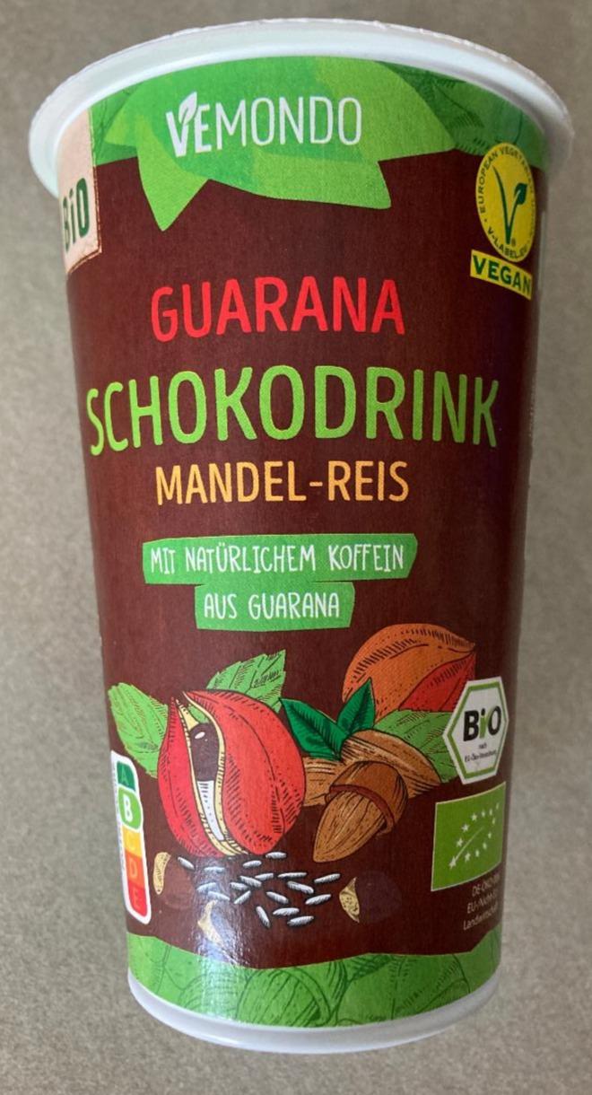 Fotografie - Bio Guarana Schokodrink Mandel-Reis Vemondo