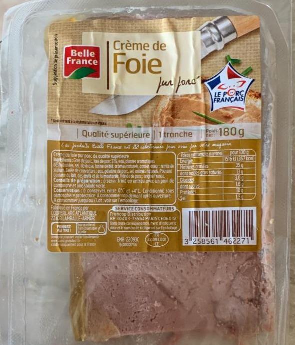 Fotografie - Crème de Foie Belle France