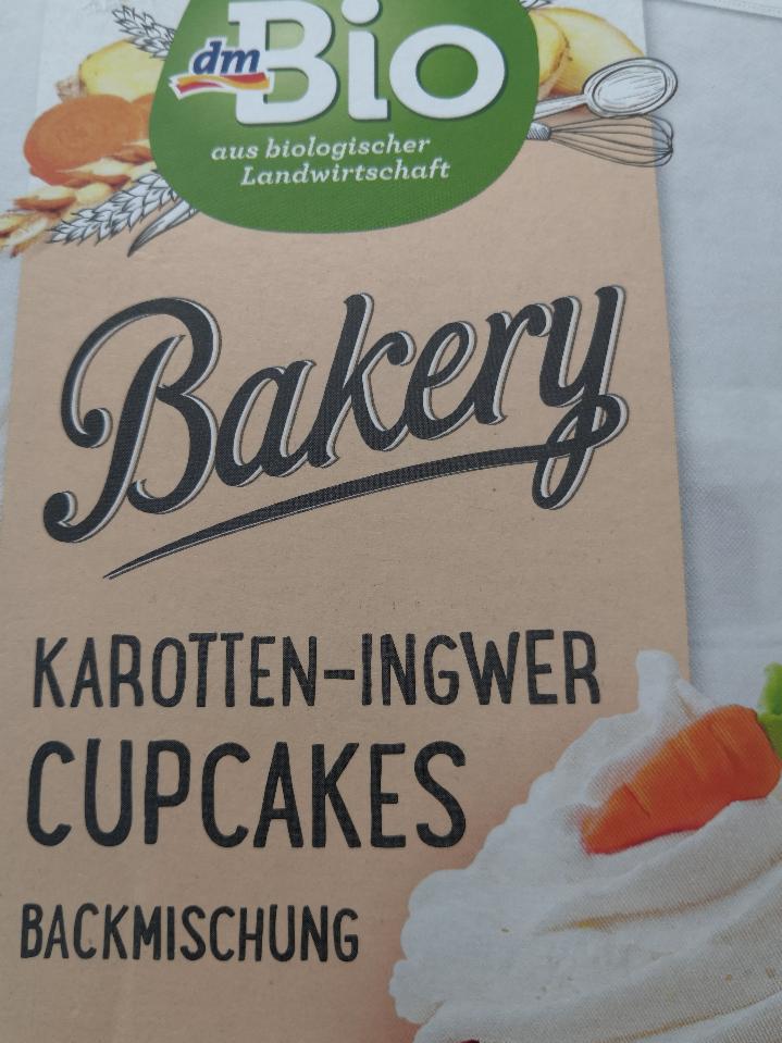 Fotografie - Karoten Ingwer cupcakes dmBio