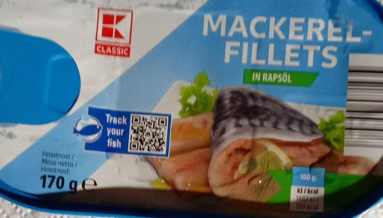 Fotografie - Mackerel-fillets in rapsöl