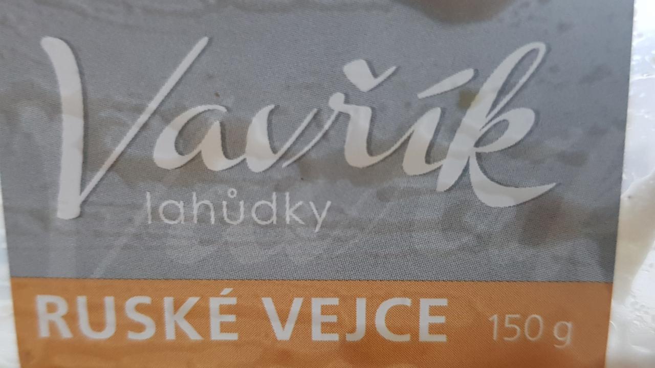 Fotografie - Ruské vejce Vavřík