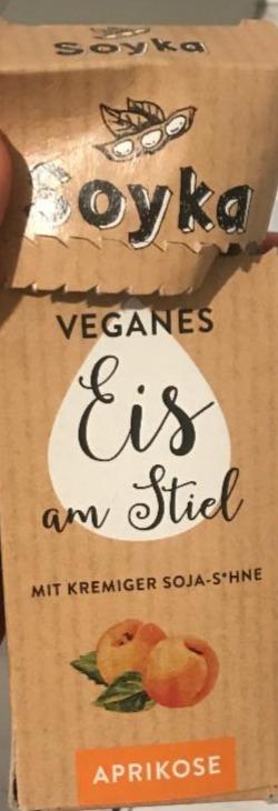 Fotografie - Bio Veganes Eis am Stiel Aprikose Soyka