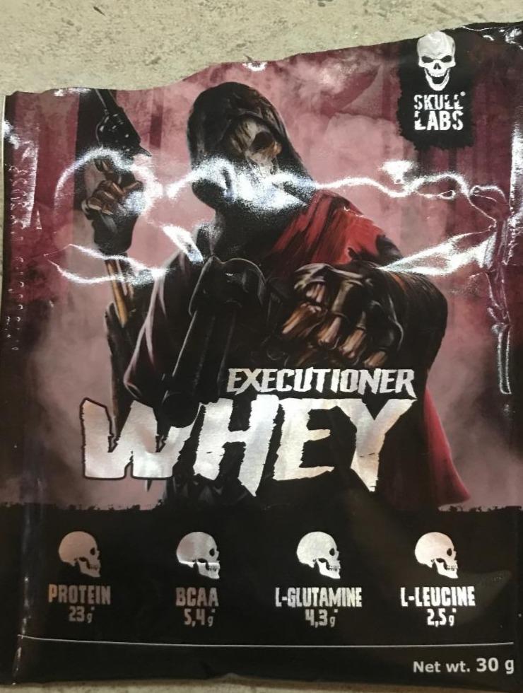 Fotografie - Executioner whey chocolate Skull Labs