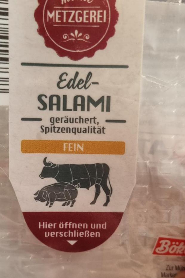 Fotografie - salami edel fein