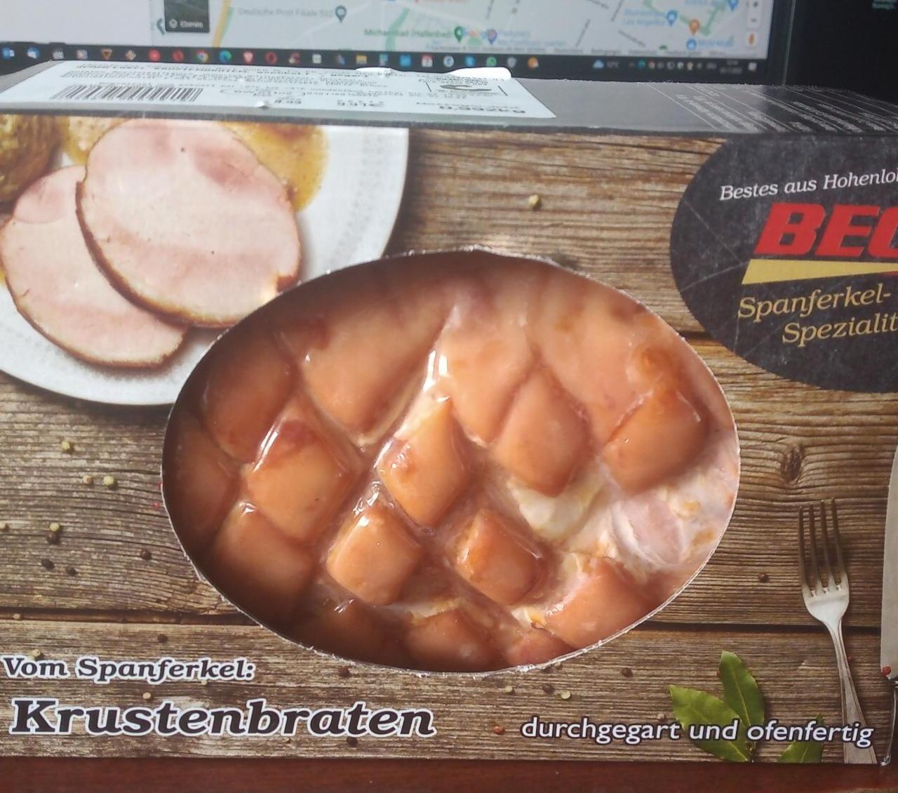 Fotografie - Spanferkel Krustenbraten Beck