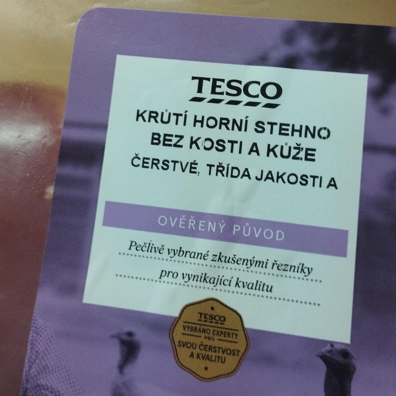 Fotografie - Krůtí horní stehno bez kosti a kůže Tesco