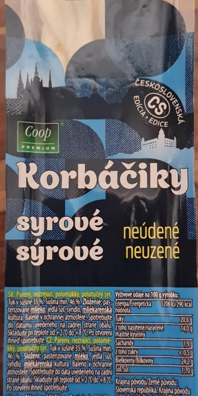 Fotografie - Korbáčiky neuzené Coop Premium