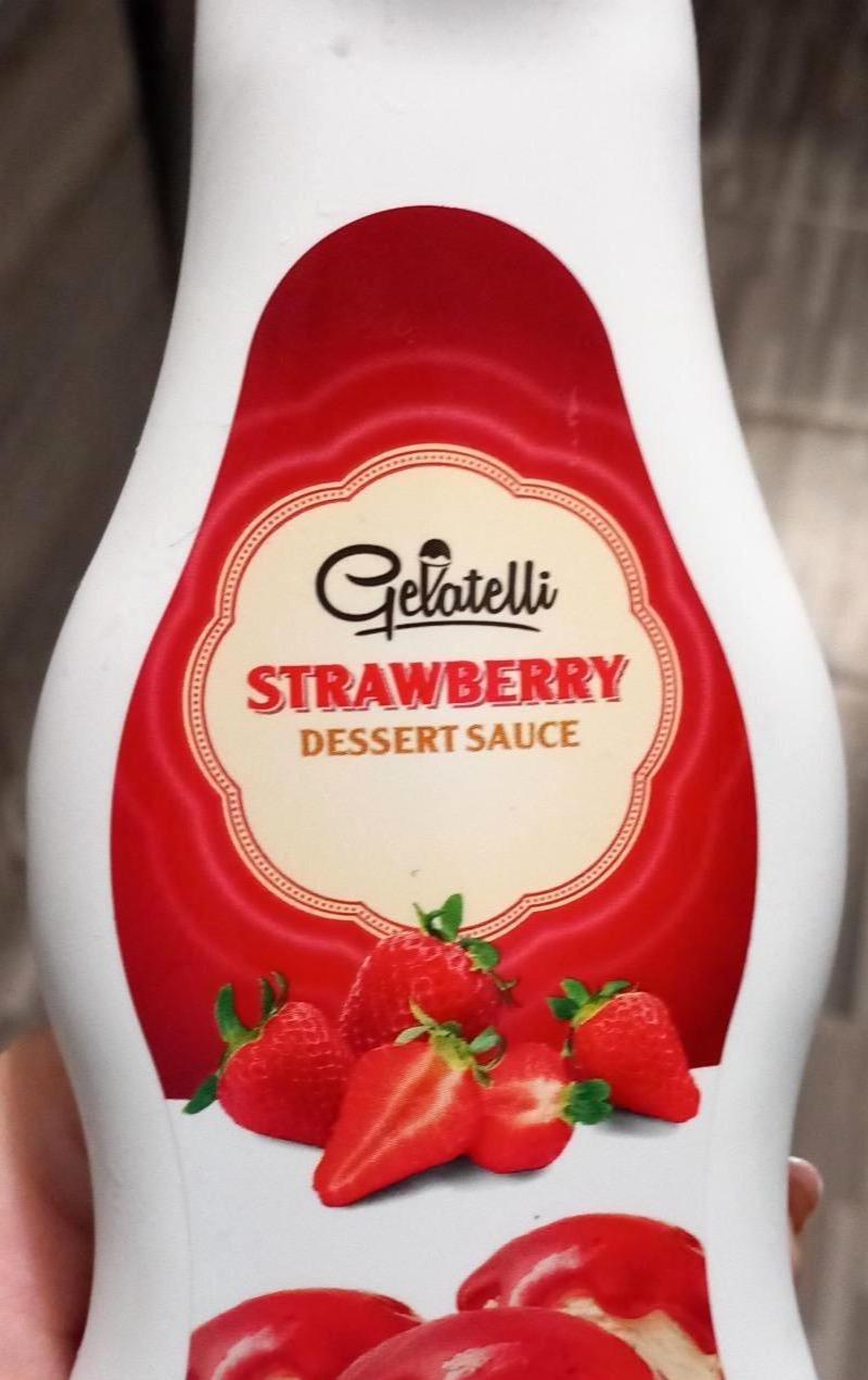 Fotografie - Strawberry dessert sauce Gelatelli