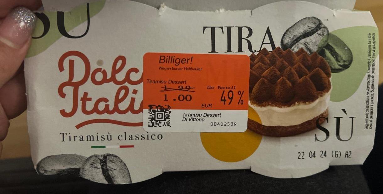 Fotografie - Tiramisù classico Dolce Italia