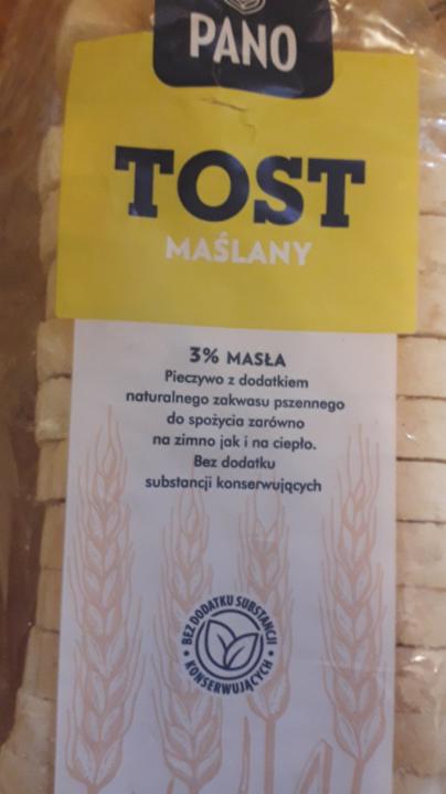 Fotografie - Tost maślany Pano