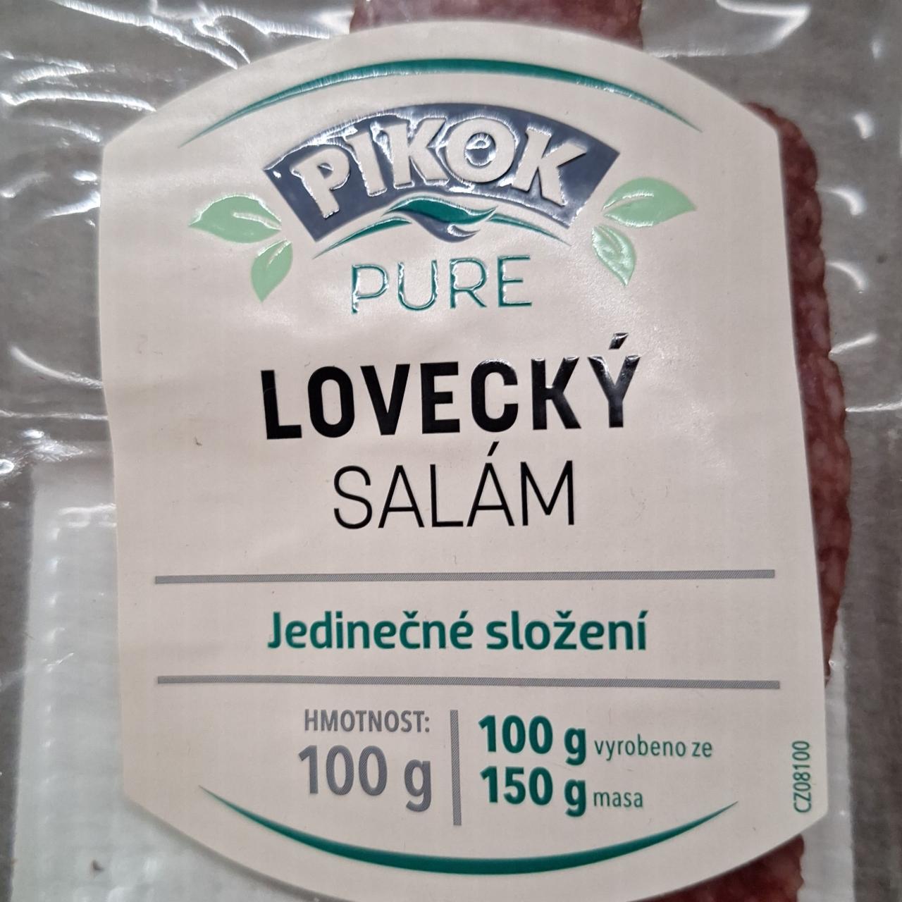 Fotografie - Lovecký salám Pikok Pure