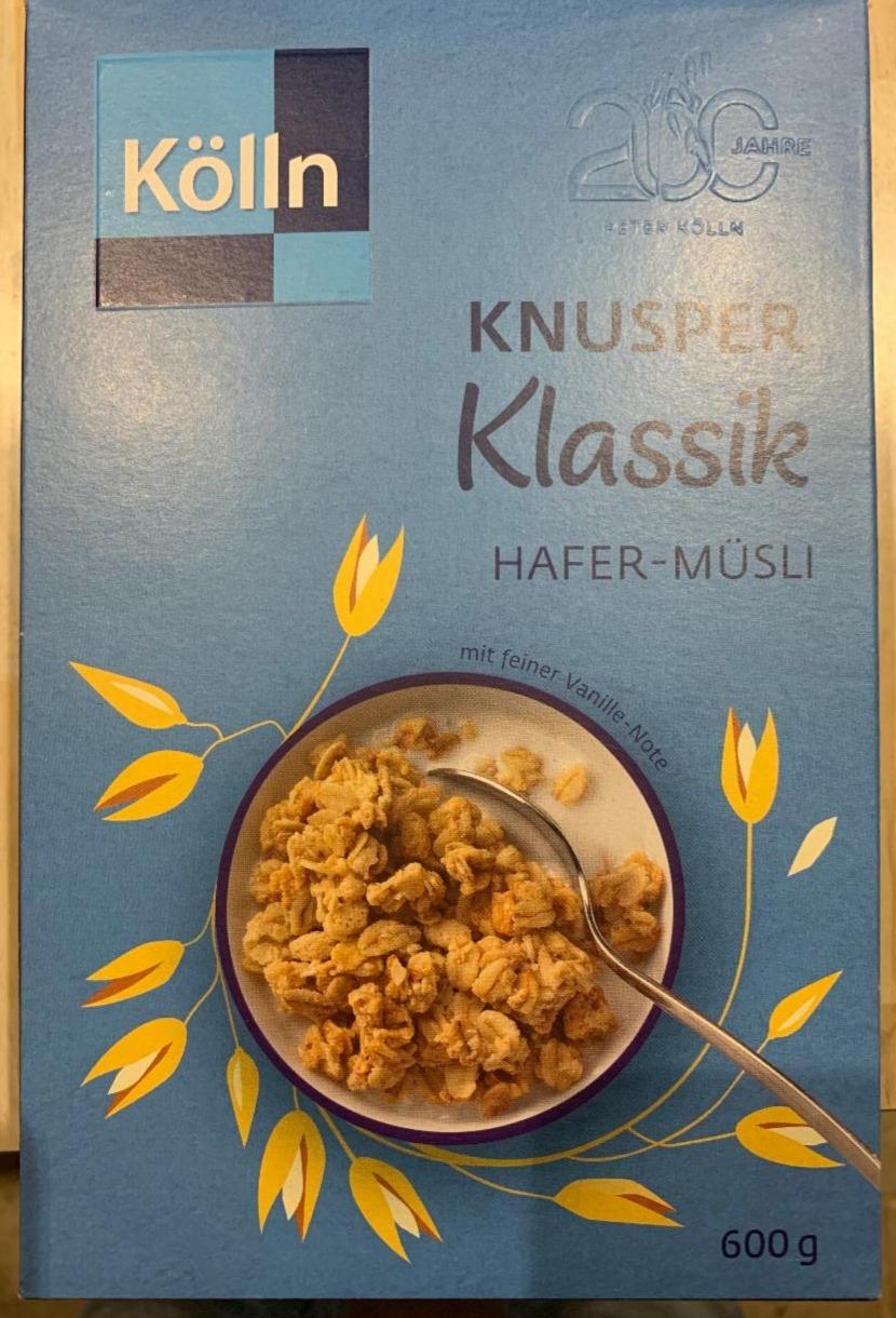 Fotografie - Hafer-Müsli Knusper Klassik Kölln