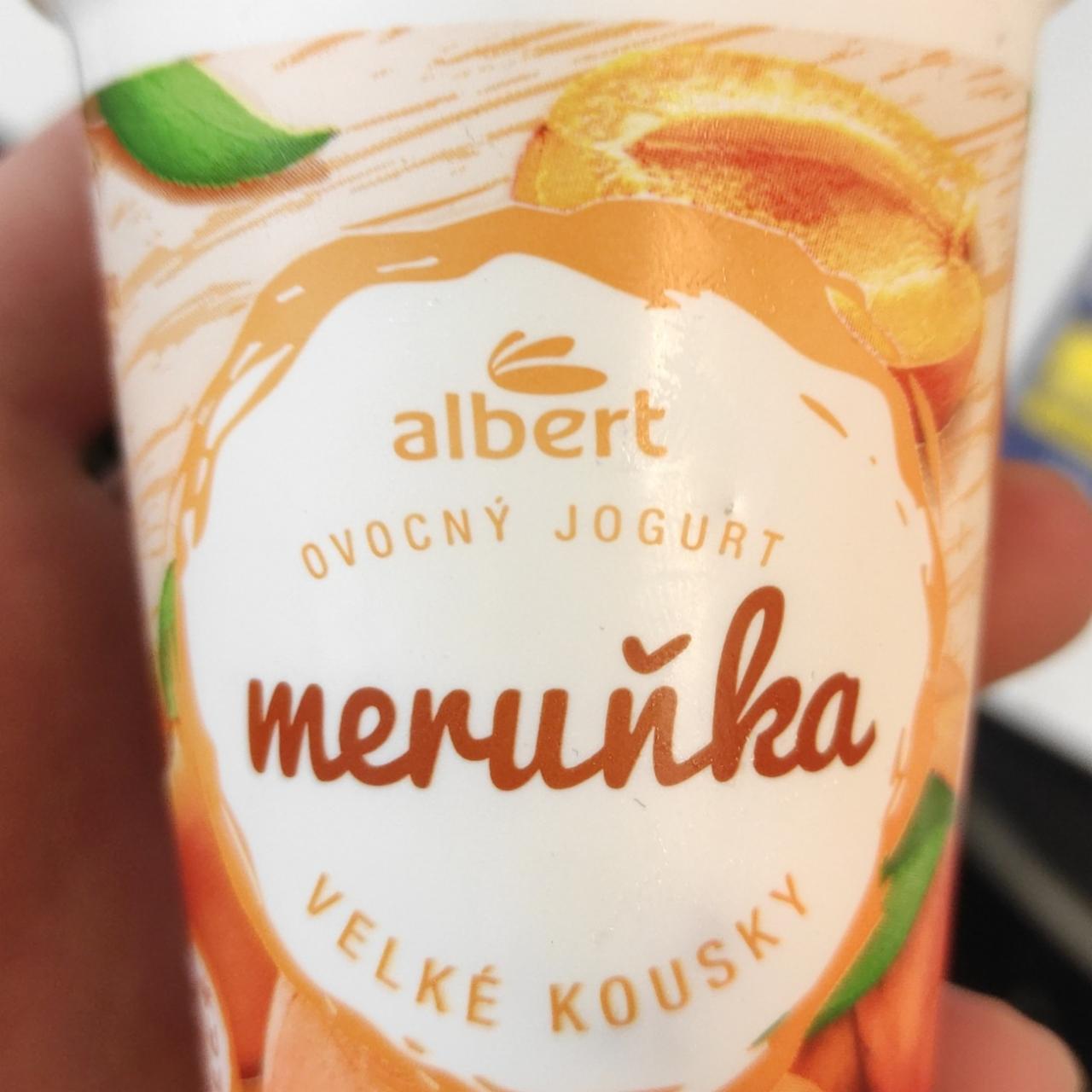 Fotografie - ovocný jogurt meruňka Albert