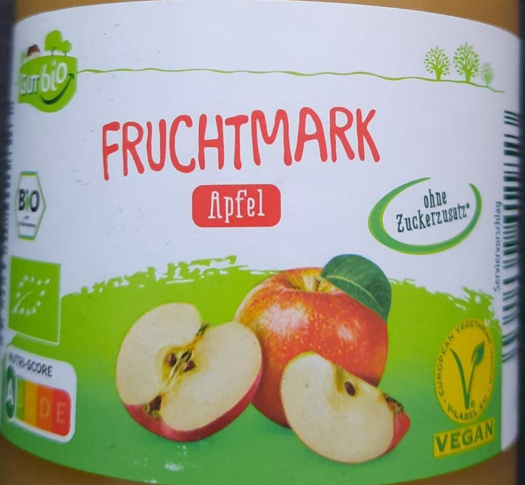 Fotografie - Fruchtmark apfel GutBio