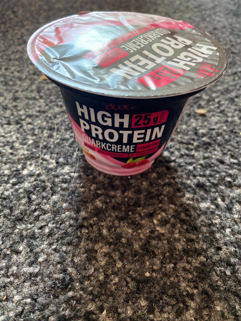 Fotografie - High 25g Protein QuarkCreme Himbeere Elite