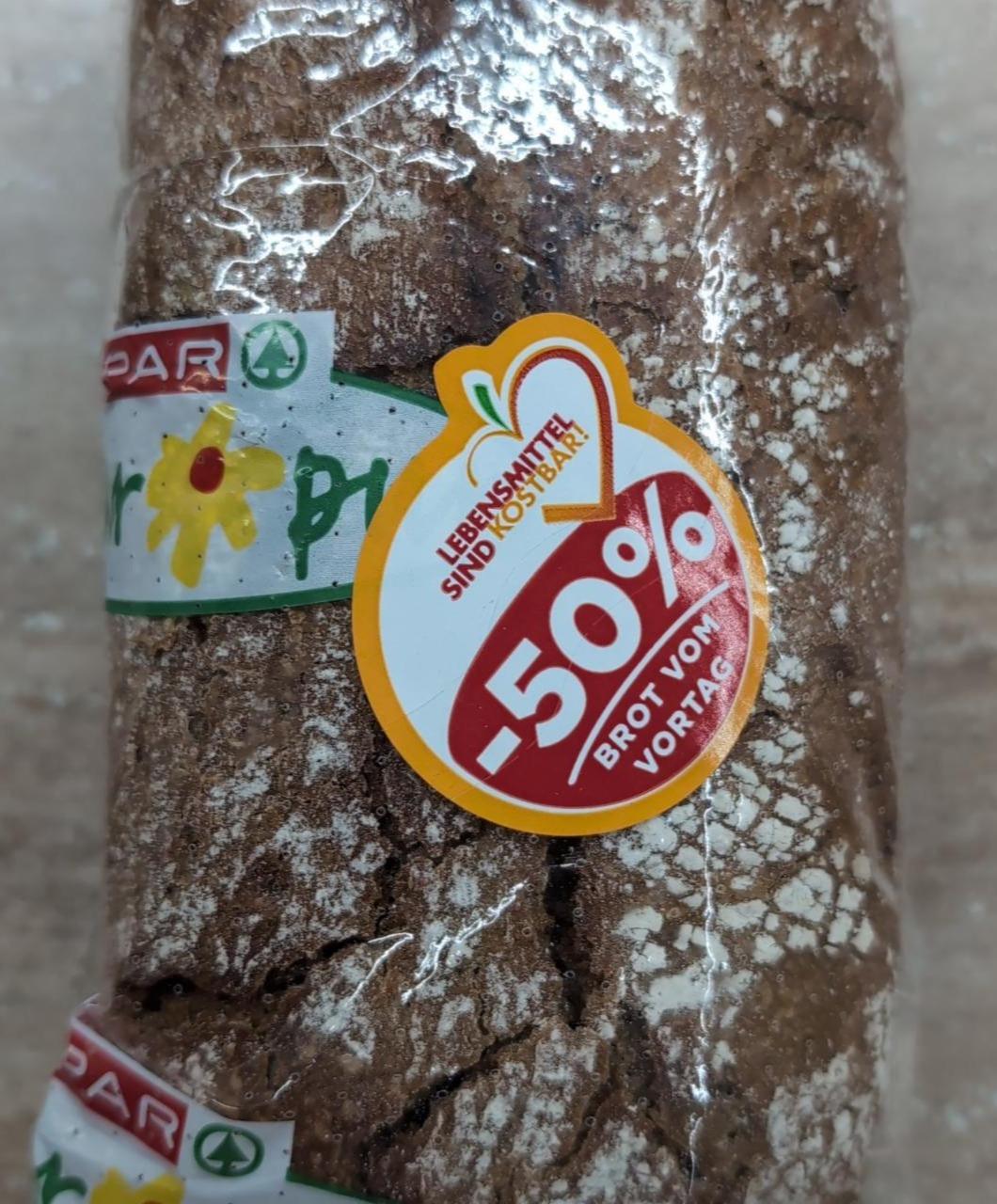 Fotografie - Bio-Roggenbrot Premium SPAR Natur*pur