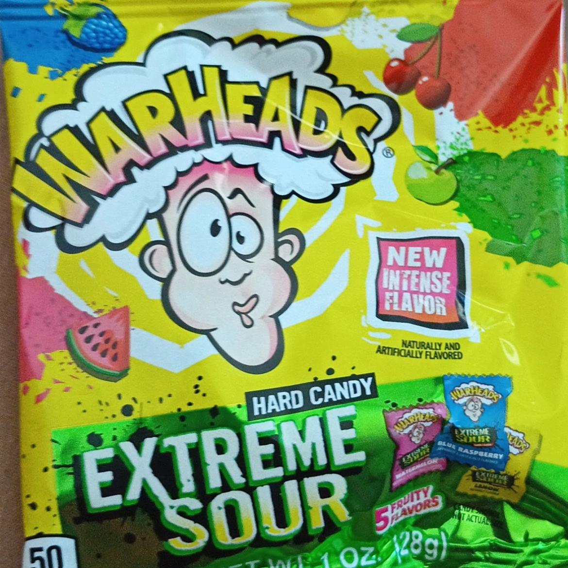 Fotografie - Warheads extreme sour