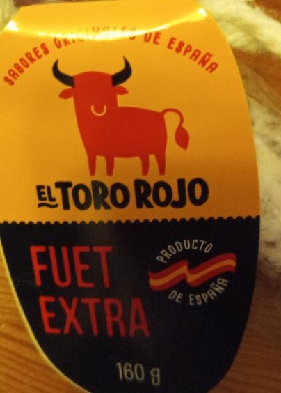 Fotografie - Fuet Extra El Toro Rojo