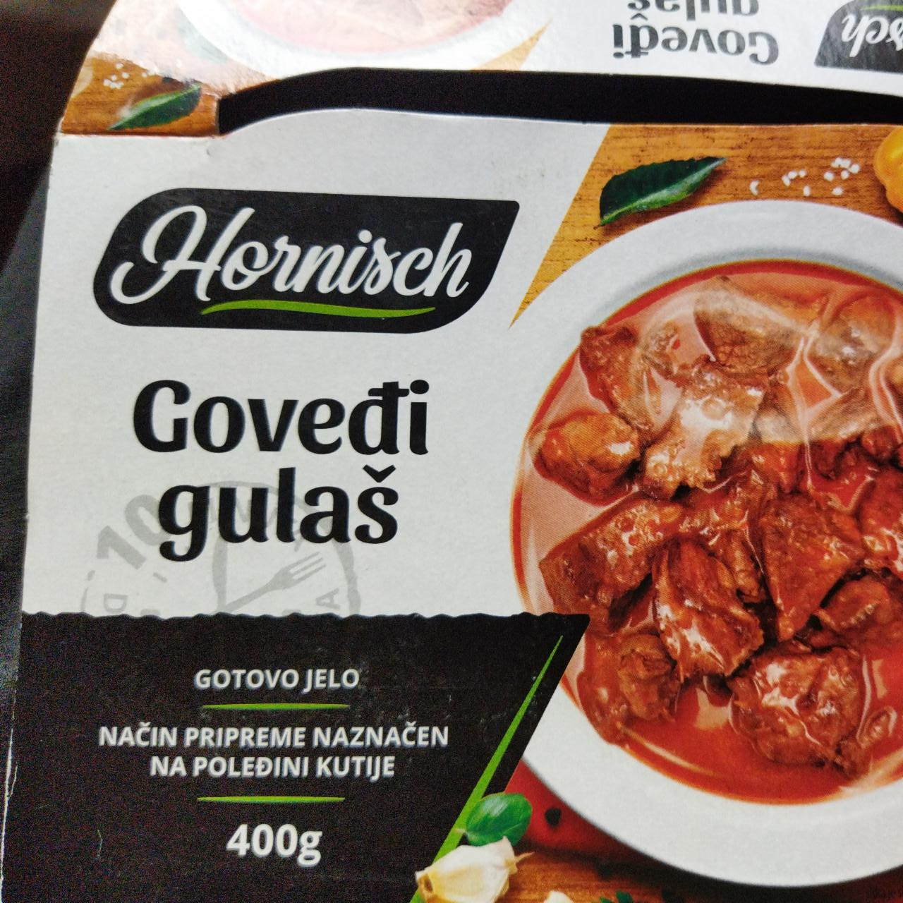 Fotografie - Govedi gulaš Hornisch