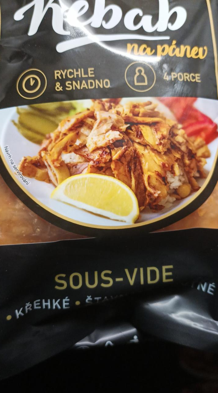 Fotografie - sous vide kebab na pánev