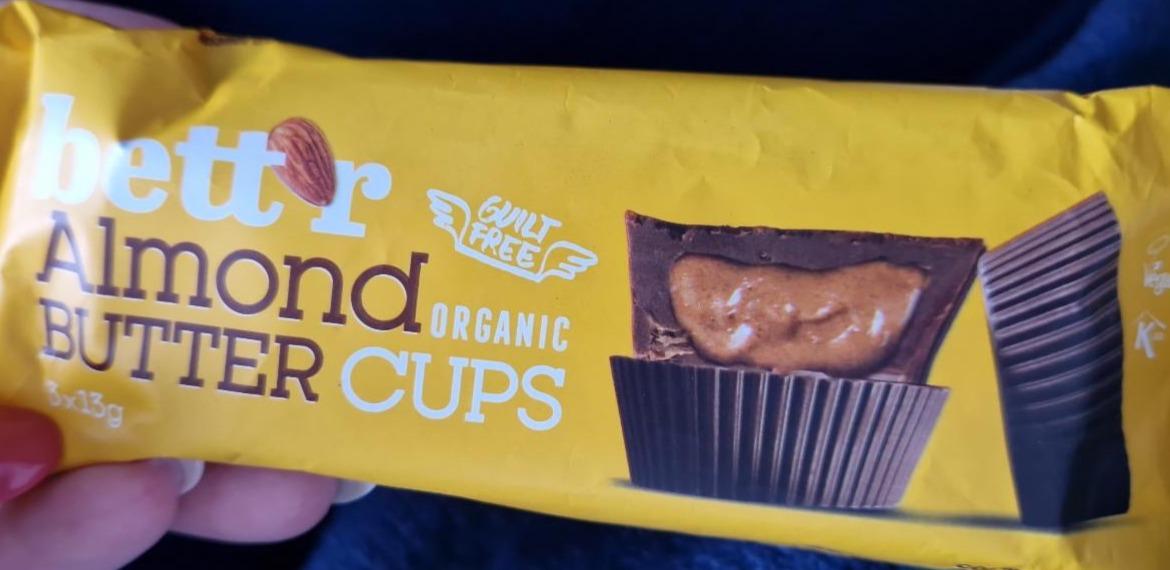 Fotografie - Almond Butter Organic Cups Bett’r