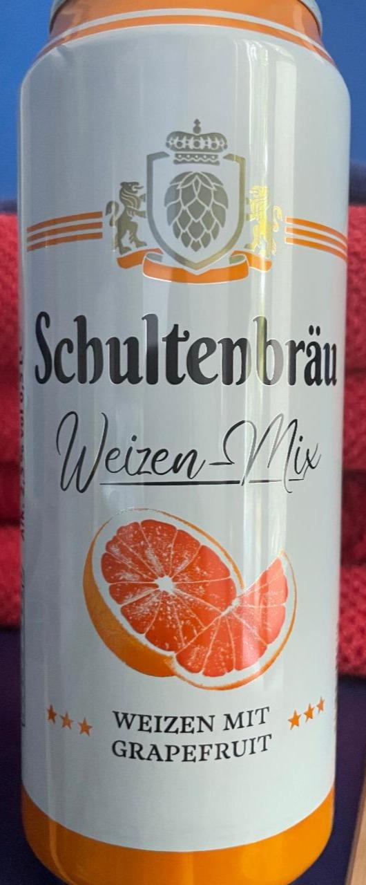 Fotografie - Weizen Mix mit grapefruit Schultenbräu