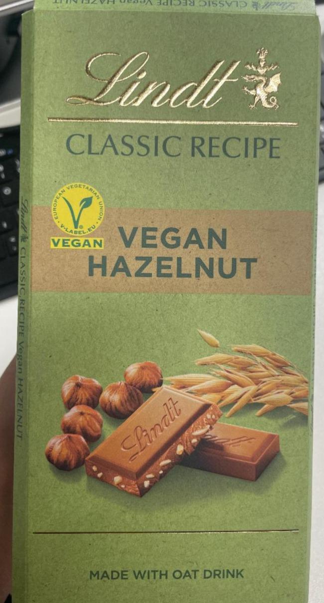 Fotografie - Vegan Hazelnut Classic recipe Lindt