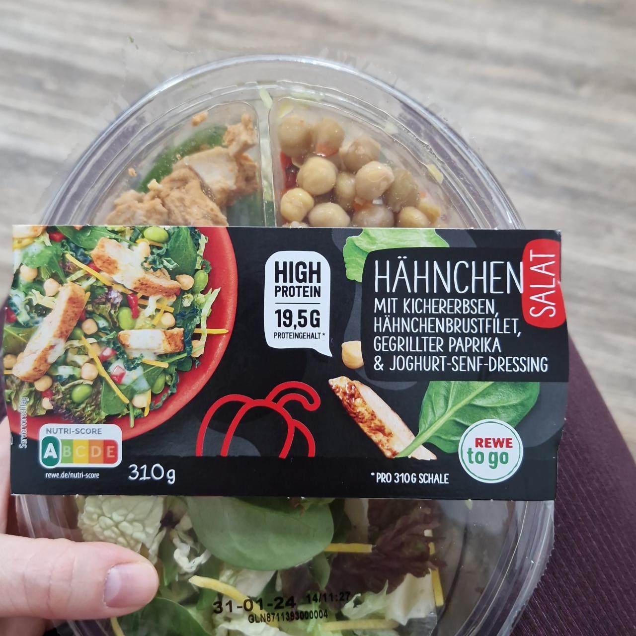 Fotografie - Hähnchen Salat Rewe to go