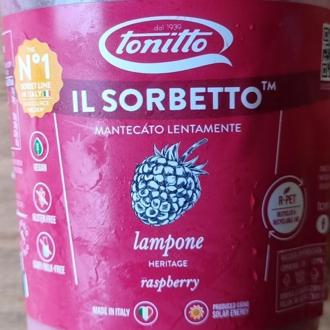 Fotografie - Il Sorbetto raspberry Tonitto