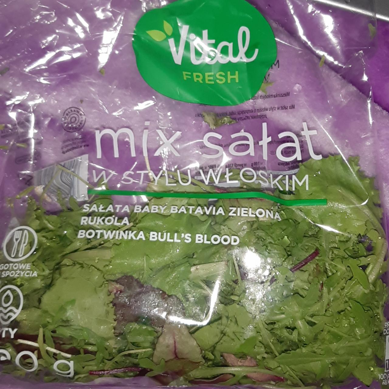 Fotografie - Mix sałat w stylu włoskim Vital fresh