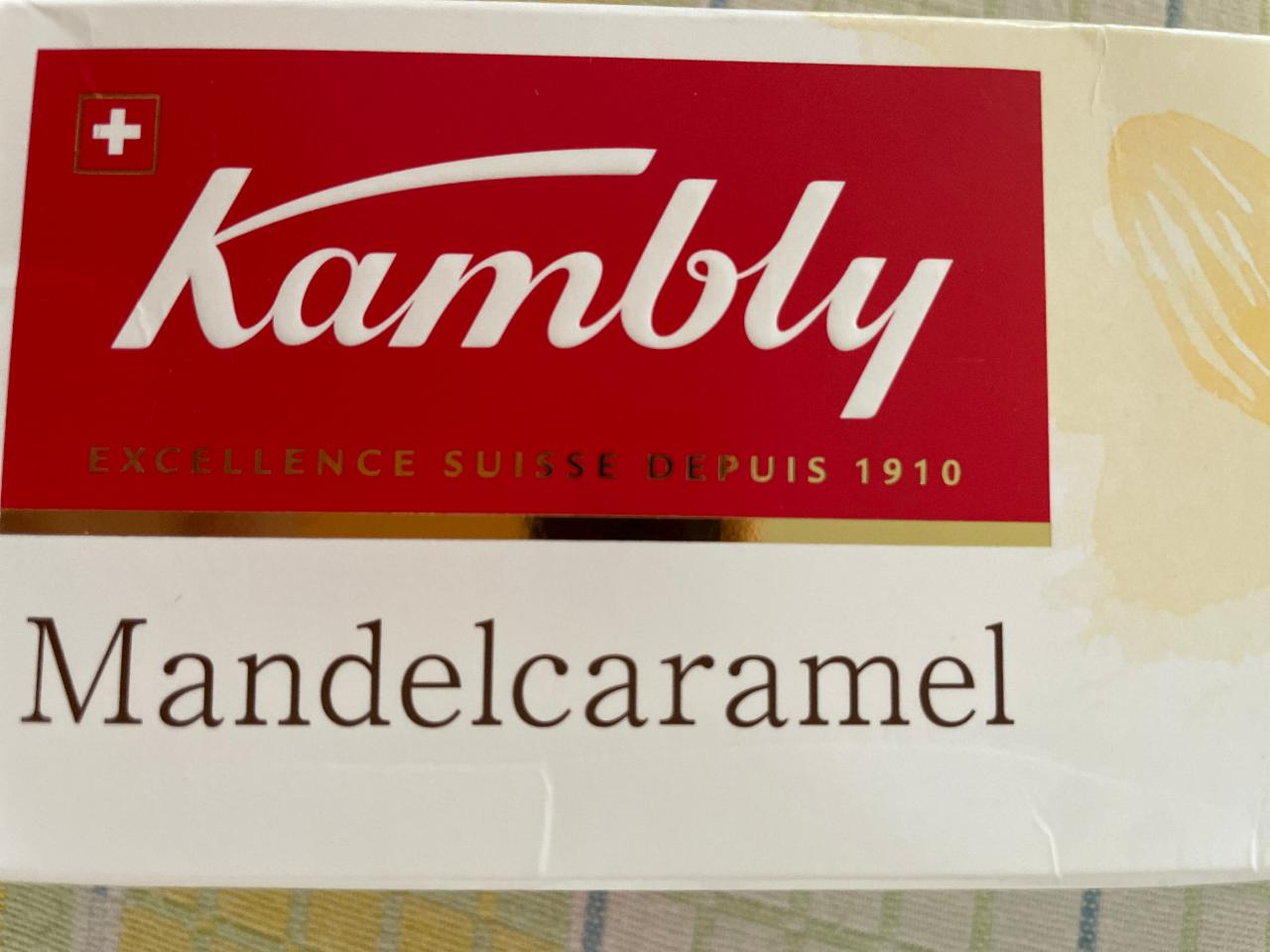 Fotografie - Mandelcaramel Kambly