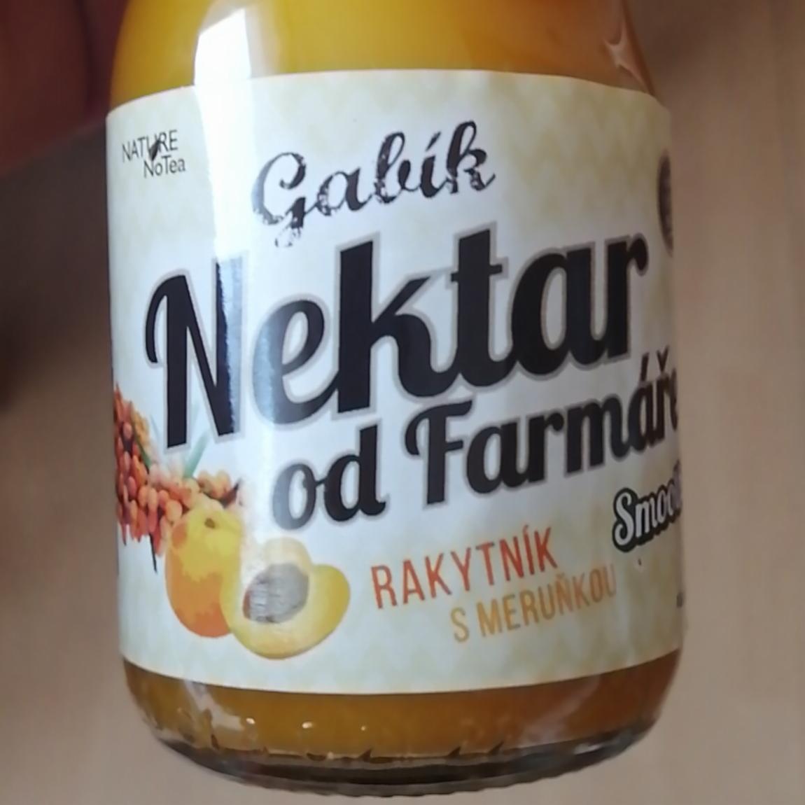 Fotografie - Smoothie rakytník s meruňkou Gabík