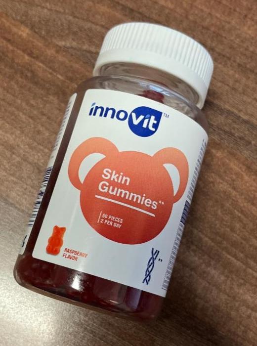 Fotografie - Skin Gummies Raspberry Innovit