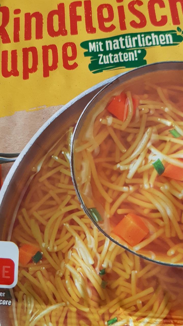 Fotografie - Rindfleisch suppe Maggi