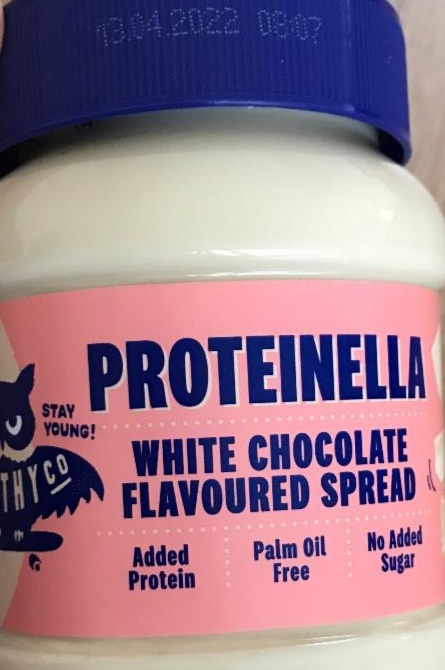 Fotografie - proteinella white chocolate flavoured spread