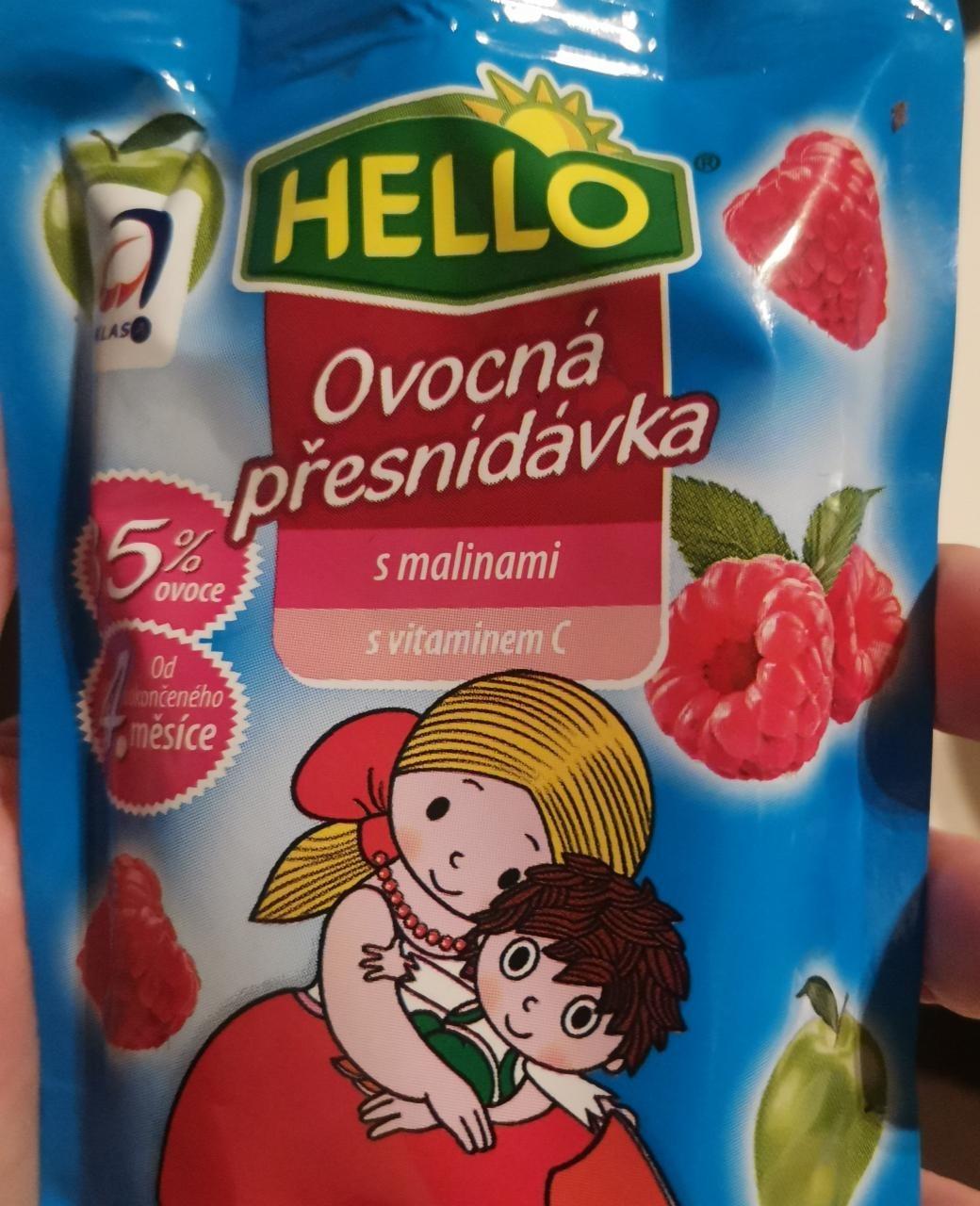 Fotografie - ovocná přesnídávka s malinami Hello