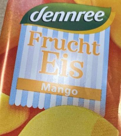 Fotografie - Frucht Eis Mango Dennree