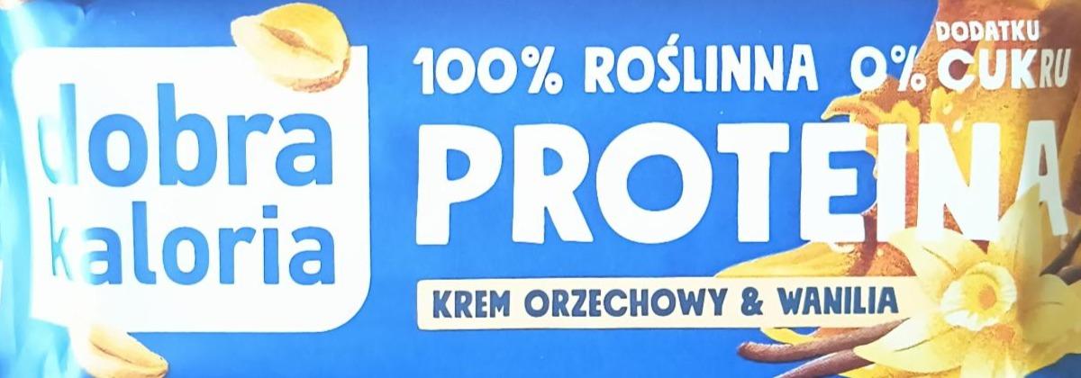 Fotografie - 100% roślinna proteina Krem orzechowy & wanilia Dobra Kaloria