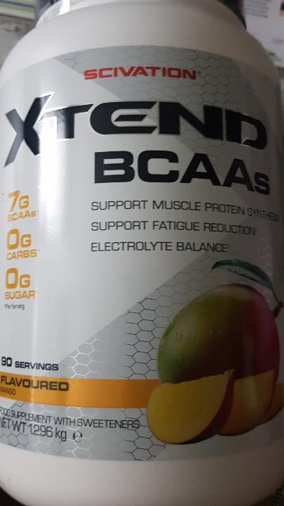 Fotografie - Xtend BCAAs Mango Scivation