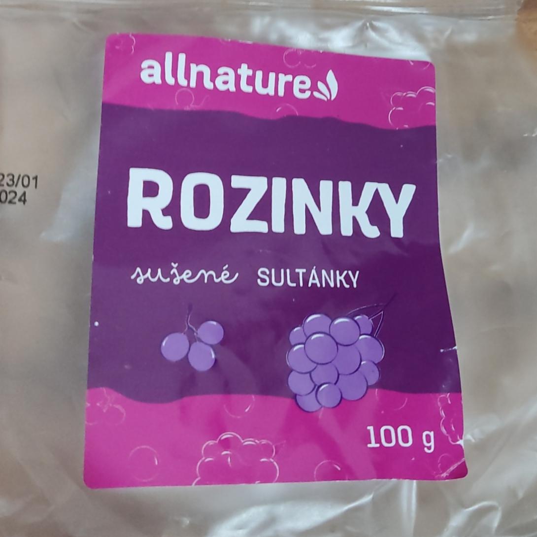 Fotografie - Rozinky sušené sultánky Allnature