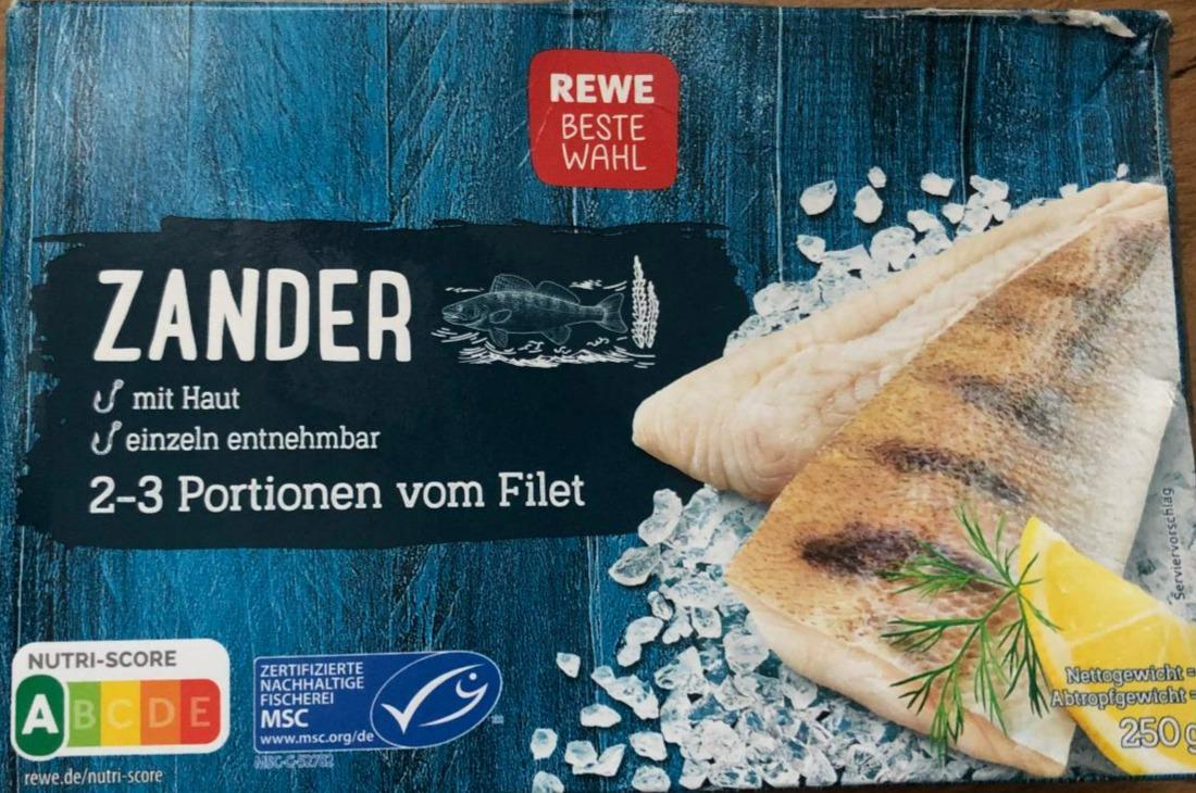 Fotografie - Zander Rewe beste wahl