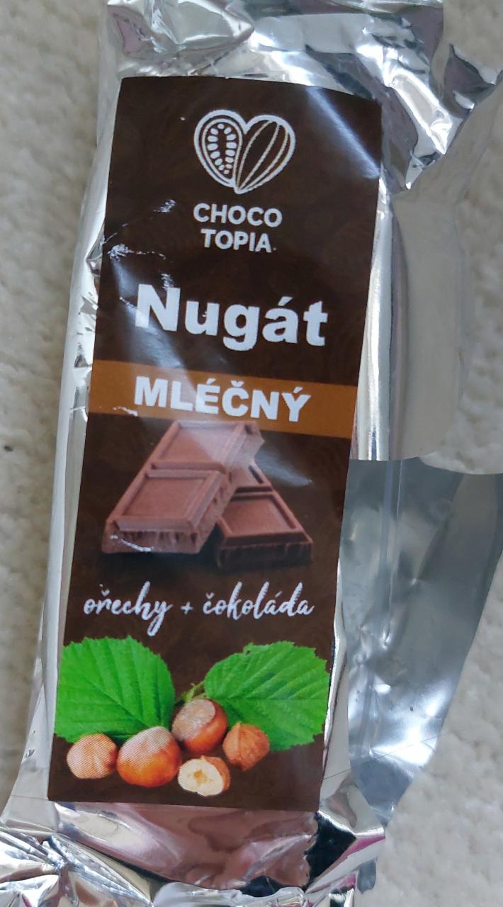 Fotografie - Nugát mléčný Chocotopia