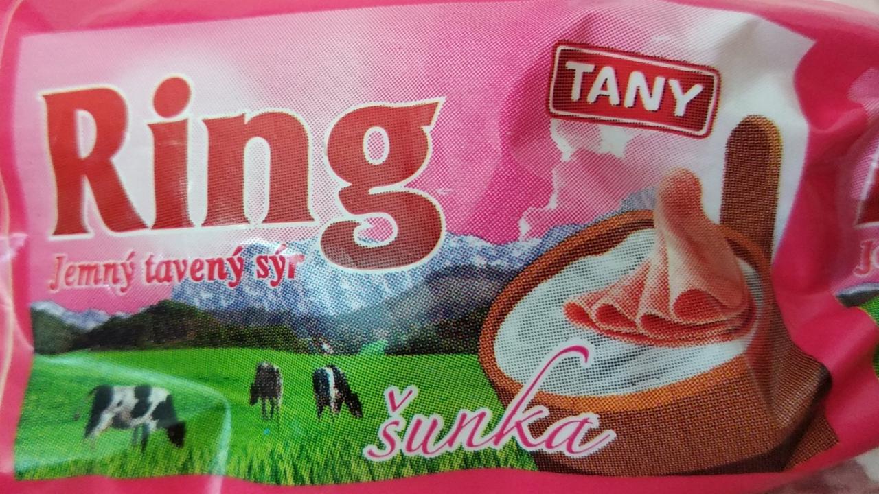 Fotografie - Ring jemný tavený sýr šunka Tany